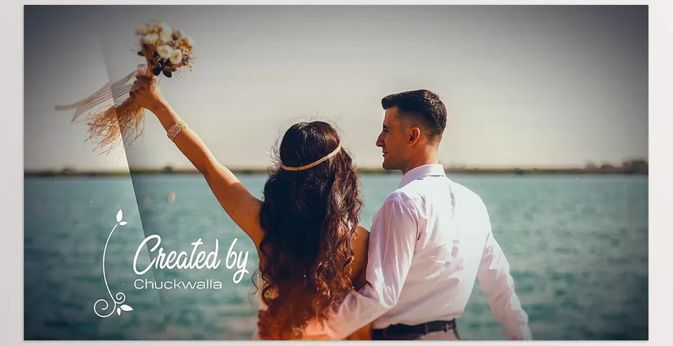 Elegant Wedding Slideshow - Fully and easily customizable