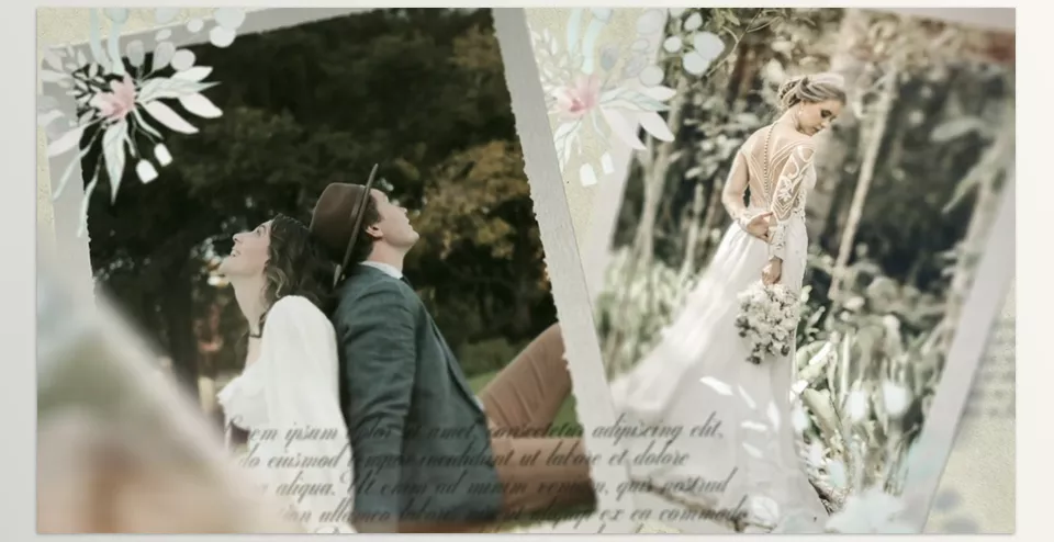 Videohive - Wedding Photo Slideshow - Modular structure