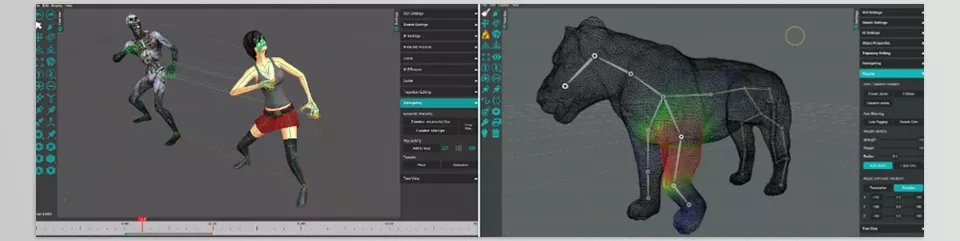 MotionMuse - Retargeting in MotionMuse is a simple way to transfer animation to another character within a few clicks.