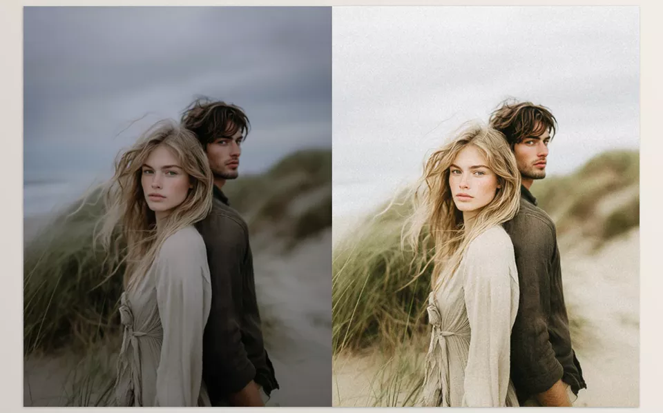 Modern Kodak Gold 200 Lightroom Presets - a range of presets to suit various styles and lighting conditions.