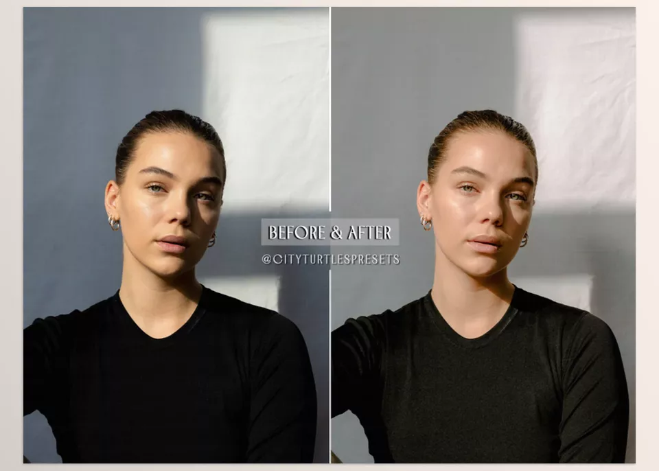 NO FILTER Natural Subtle Lightroom Presets - crafted for glowy skin, soft tones, and clean natural colors.