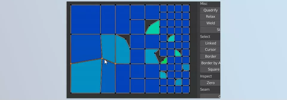 Univ Uv Toolkit - Efficient Sorting & Distribution optimizes island organization for compactness, offering features like sorting, distribution, axis-based alignment, reverse sorting, and subgrouping.