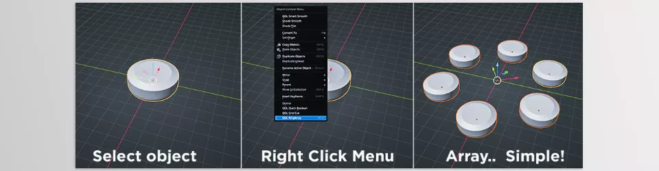 Qol Tools Ringarray - Create an array with a single click!