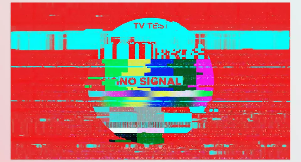 Signal Lost Overlays - glitch effects