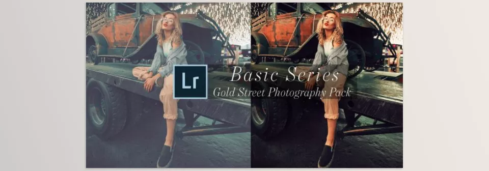 Basic Gold Street Photography Lightroom Presets - 70+ Presets