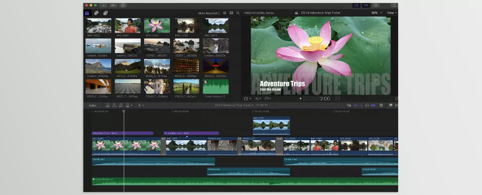 Final Cut Pro - Revolutionary video editing.