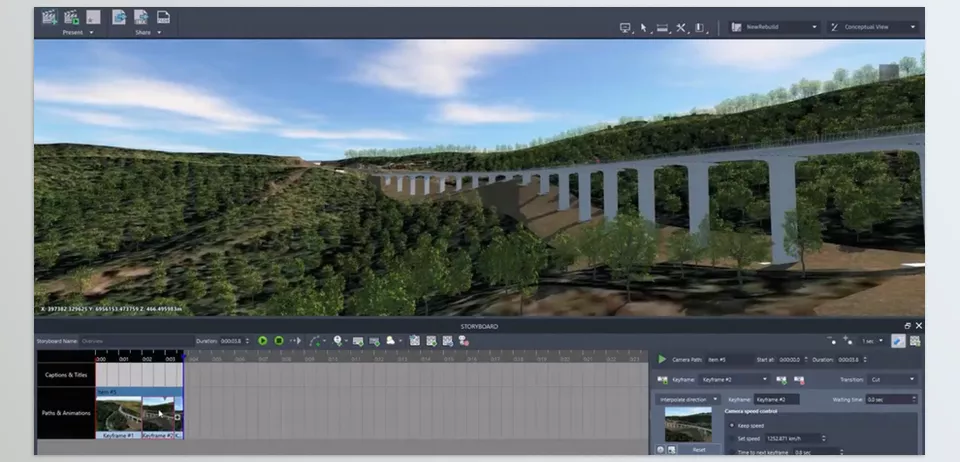 InfraWorks - Analyze design concepts with real-world context.