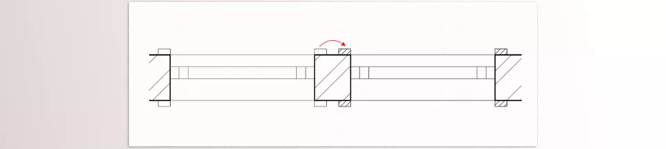 ARCHLine.XP - Clearly show the covering of your windows on your floor plan with a unique hatching!