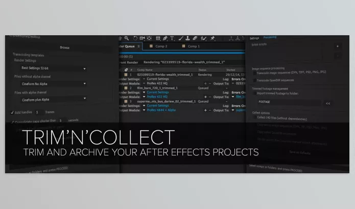 Aescripts – Trim N Collect Download v1.5 (Win, Mac)