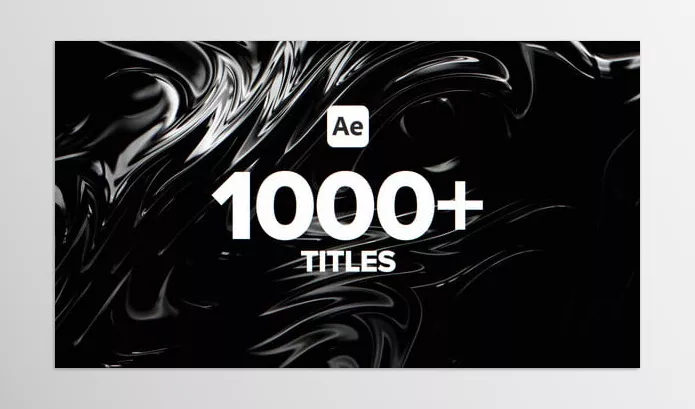 Videohive – 1000+ Titles For After Effects v1.5 Download 28464847