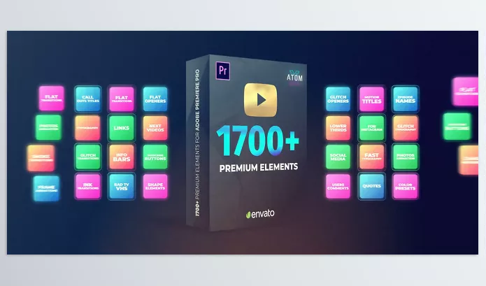 Videohive – Youtube Pack Transitions and Assets v2.1 Download 27009072