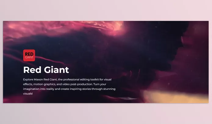 MAXON – Red Giant VFX Suite Download v2025.0 (Win, Mac-v2023.4.1)