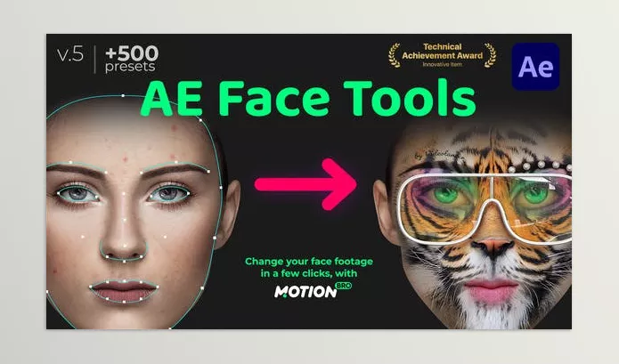 Videohive – AE Face Tools v6.0.1 Download 24958166