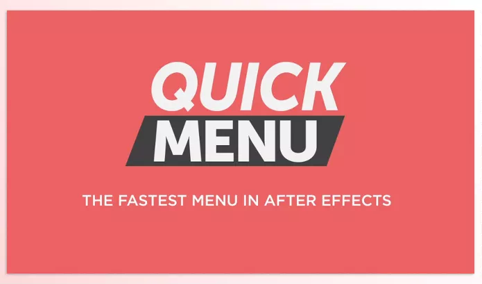 Aescripts – Quick Menu 3 Download v3.3.2 (Win, Mac)