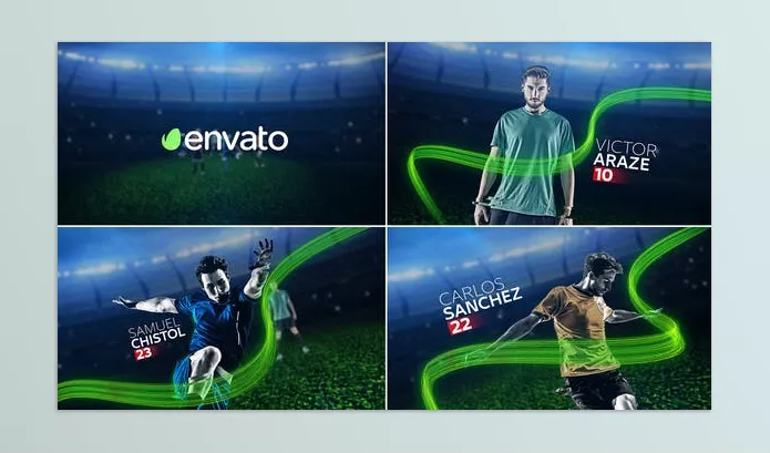 Videohive – Soccer Sport Opener Download 24124509