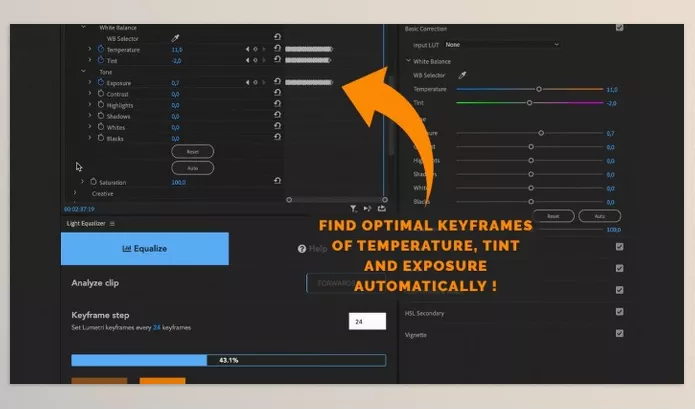 Aescripts – Light Equalizer for Premiere Pro v1.0.4 (Win, Mac)