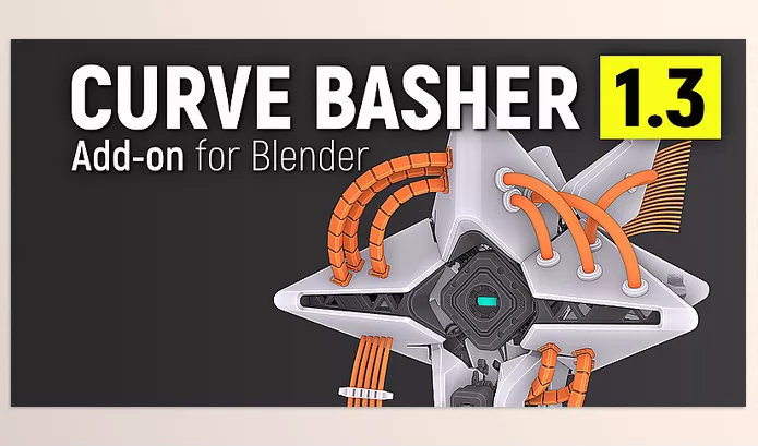 Blender – Curve Basher QuickTexture MESH Machine Download v1.3 Rev 11