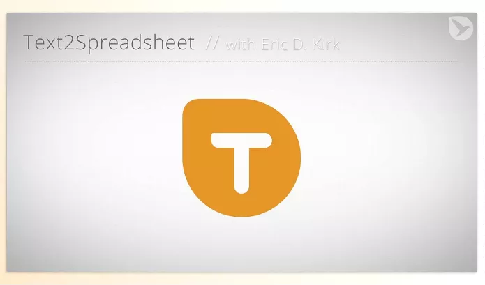 Aescripts – Text2Spreadsheet Download v1.8.002 (Win, Mac)