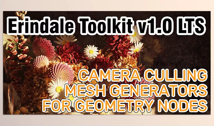 Blender – Erindale Toolkit Download v3.3 (Advanced Geometry Nodes Groups)