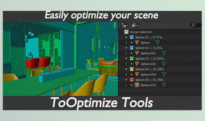 Blender – Tooptimize Tools – Scene Optimization Download v1.2.7.4