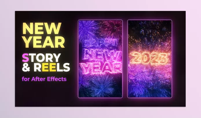 Videohive – New Year Story Download 42443705