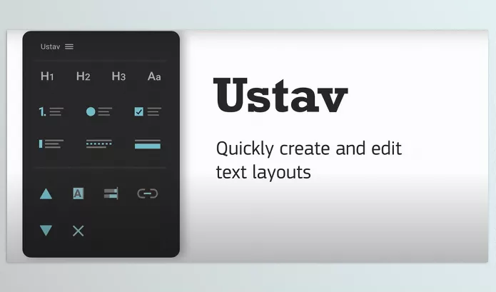 Aescripts – Ustav Text layouts editor Download v1.0.1 (Win, Mac)