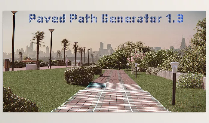 Blender – Paved Path Generator Download v1.3