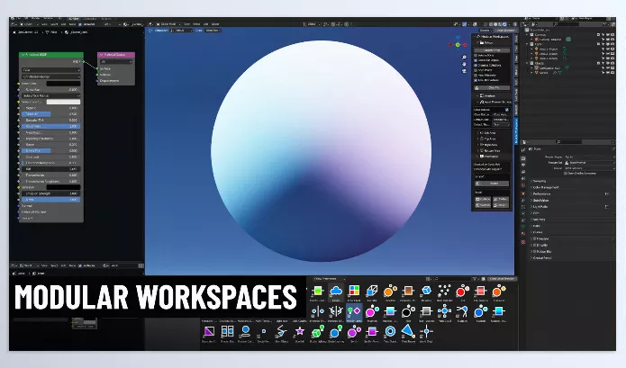 Blender – Modular Workspaces Download v1.7