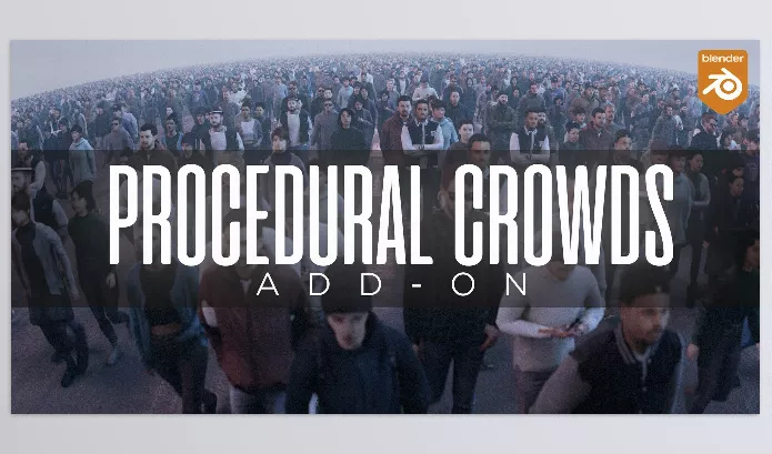 Blender – Procedural Crowds Download v2.1.2