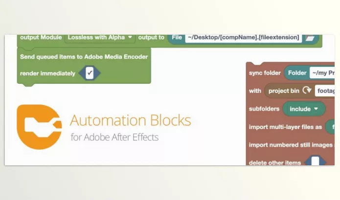 Aescripts – Automation Blocks for After Effects Download v1.0.001 (Win, Mac)