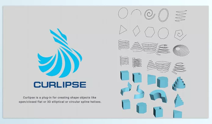 Curlipse – 3Ds Max Shape Object Download v1.0.33.23