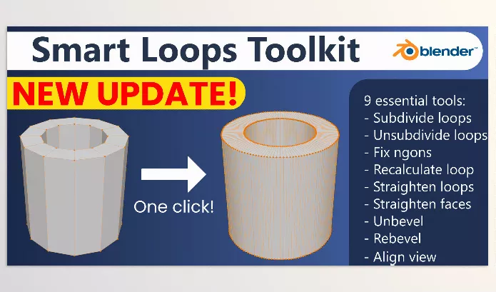 Blender – Smart Loops Toolkit Download v1.1.0