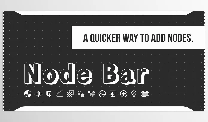 Blender – Node Bar Download v1.1