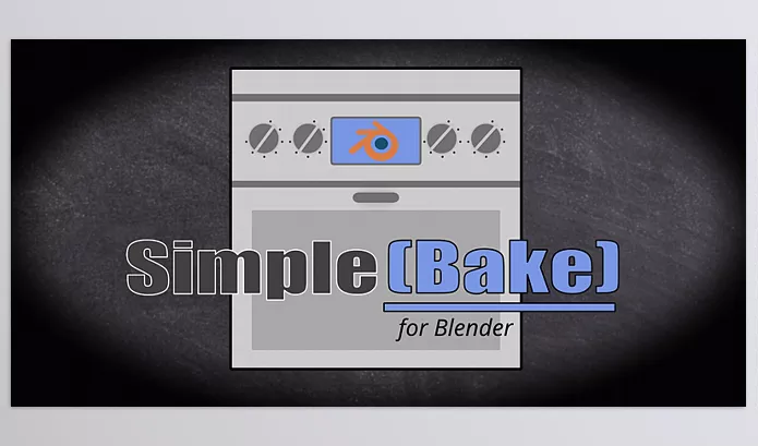 Blender – Simplebake Download v3.5.7 (Simple Pbr And Other Baking In Blender)