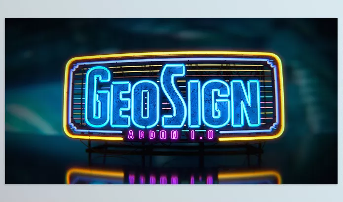 Blender – Geo Sign Download v1.03 (Signs Generator)