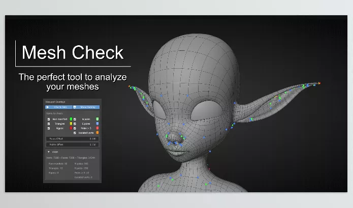 Blender – Mesh Check GPU Edition Download v0.4.0