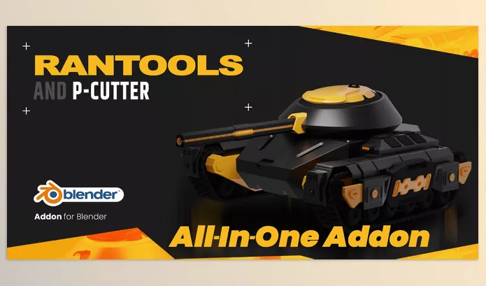 Blender – Rantools (And P-Cutter) All In One Addon Download v3.3.5