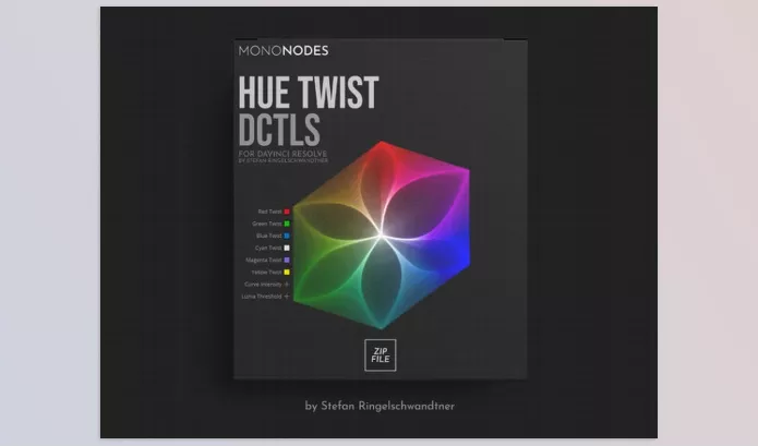 MONONODES – Hue Twist for DaVinci Resolve Download v2