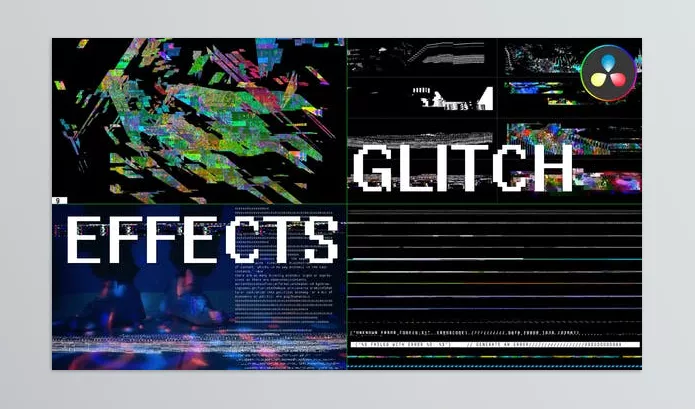 Videohive – Glitch Effects for DaVinci Resolve Download 50546559