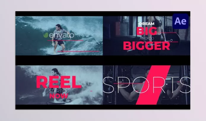 Videohive – Sports Reel for After Effects Download 50585447