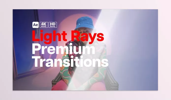 Videohive – Premium Transitions Light Rays Download 50719867