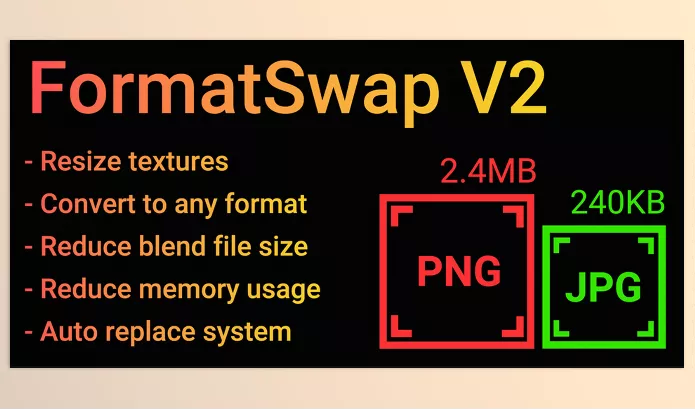 Blender – FormatSwap Download v2.0.2 (Texture Converter)