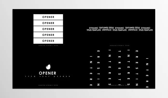 Videohive – Typo Text Opener Download 50871661