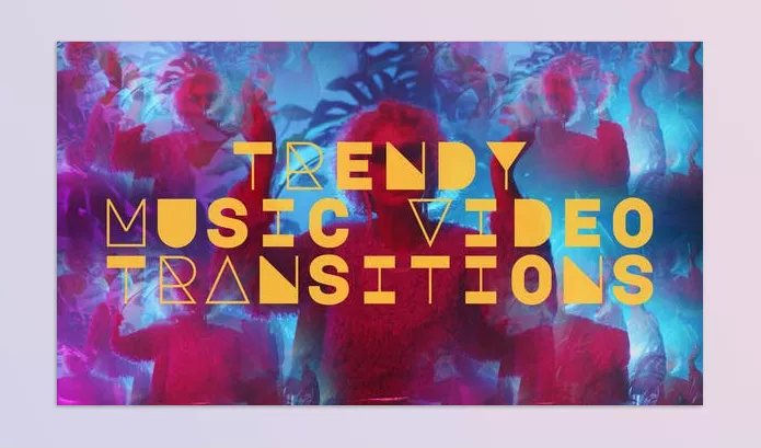 Videohive – Trendy Music Video Transitions Download 51203148