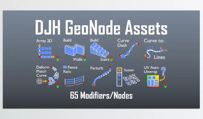 Blender – Djh Geometry Node Assets Download v10