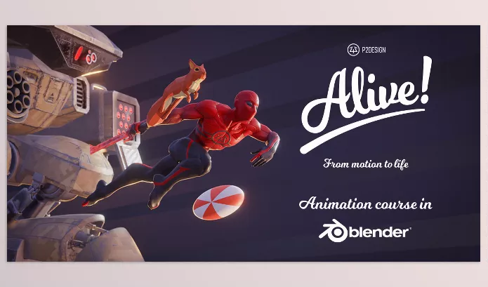 Blender – Alive Download (Animation Course In Blender)