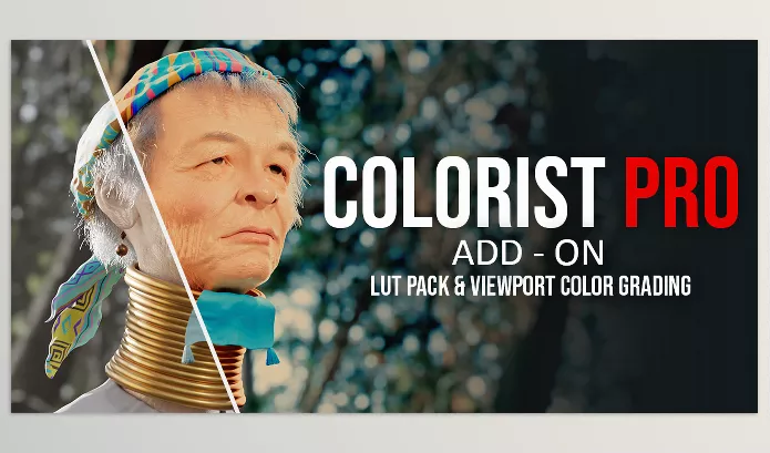 Blender – Colorist Pro Download v1.2.0 + Asset (Luts & Viewport Color Grading)