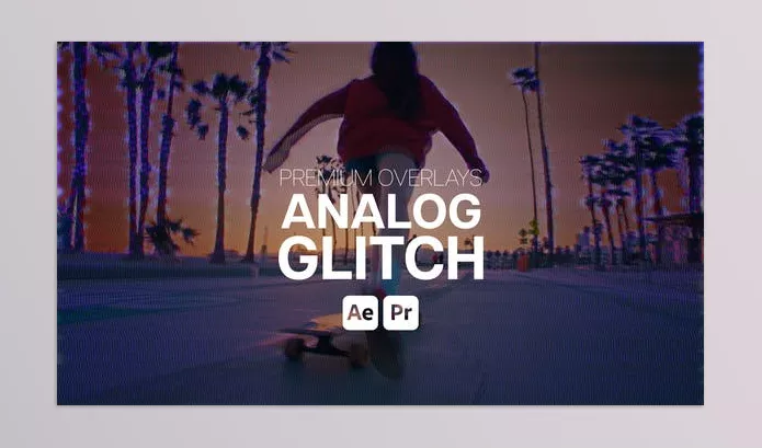 Videohive – Premium Overlays Analog Glitch Download 52260913