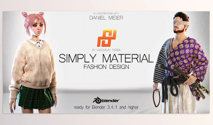 Blender – Simply Material Fashion Design Download v1.8