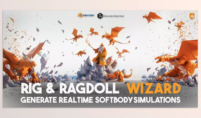 Blender – Auto Rig and Ragdoll Wizard Download v1.0.1